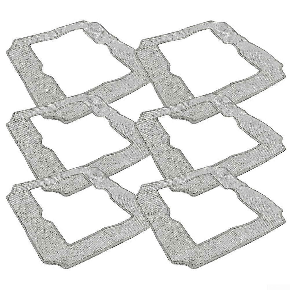 Mop Replacement Pads for Liectroux YW509, 6 Pack MultiSurface Floor Cleaning Pads with  Absorption