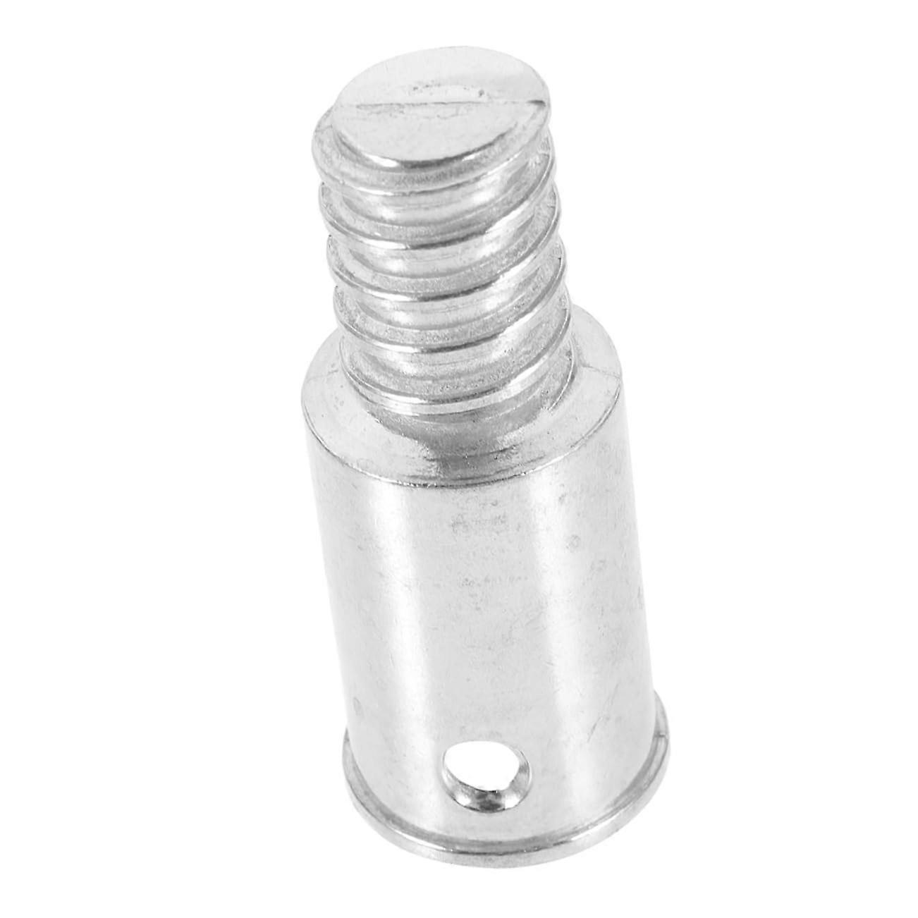 Aluminum Alloy Broom Handle Threaded Tip Replacement, Fits 25mm Rods, Secure Mop Handle Adapter