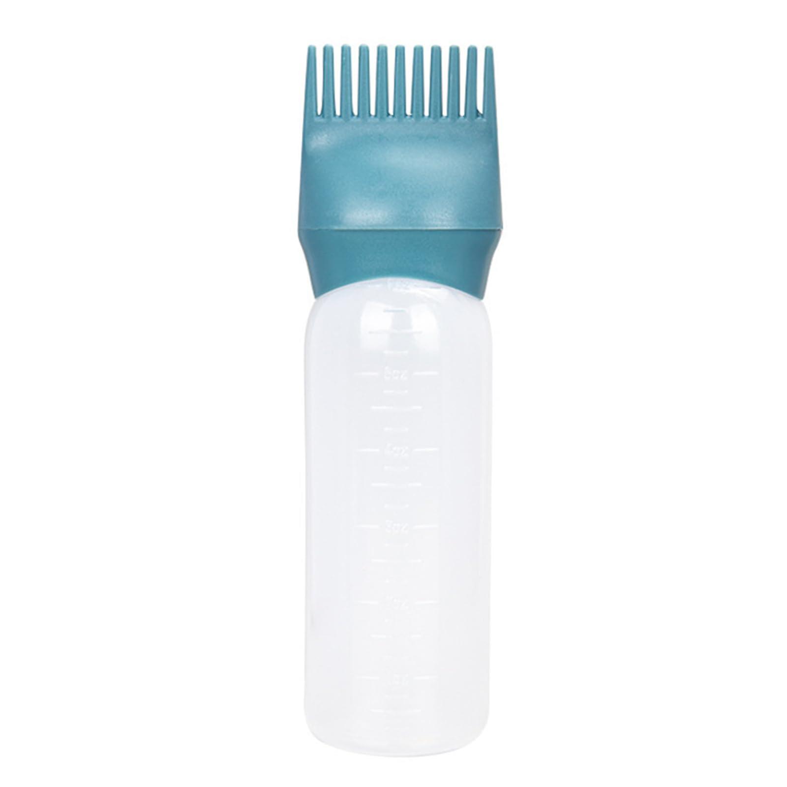 Hair Dye Applicator Bottle with Comb for Precise Salon Coloring and Root Touch Up