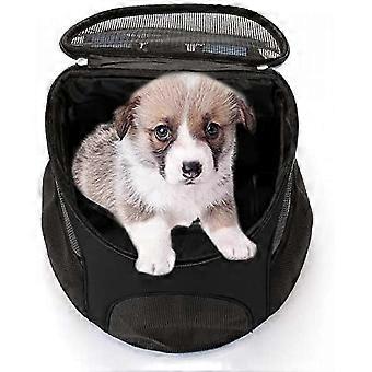 Breathable Dog Carrier Backpack for Small Pets/Cats/Puppy, Pet Carrier Bag with Mesh Ventilation, Safety Features and Back Support for Travel, Hiking,