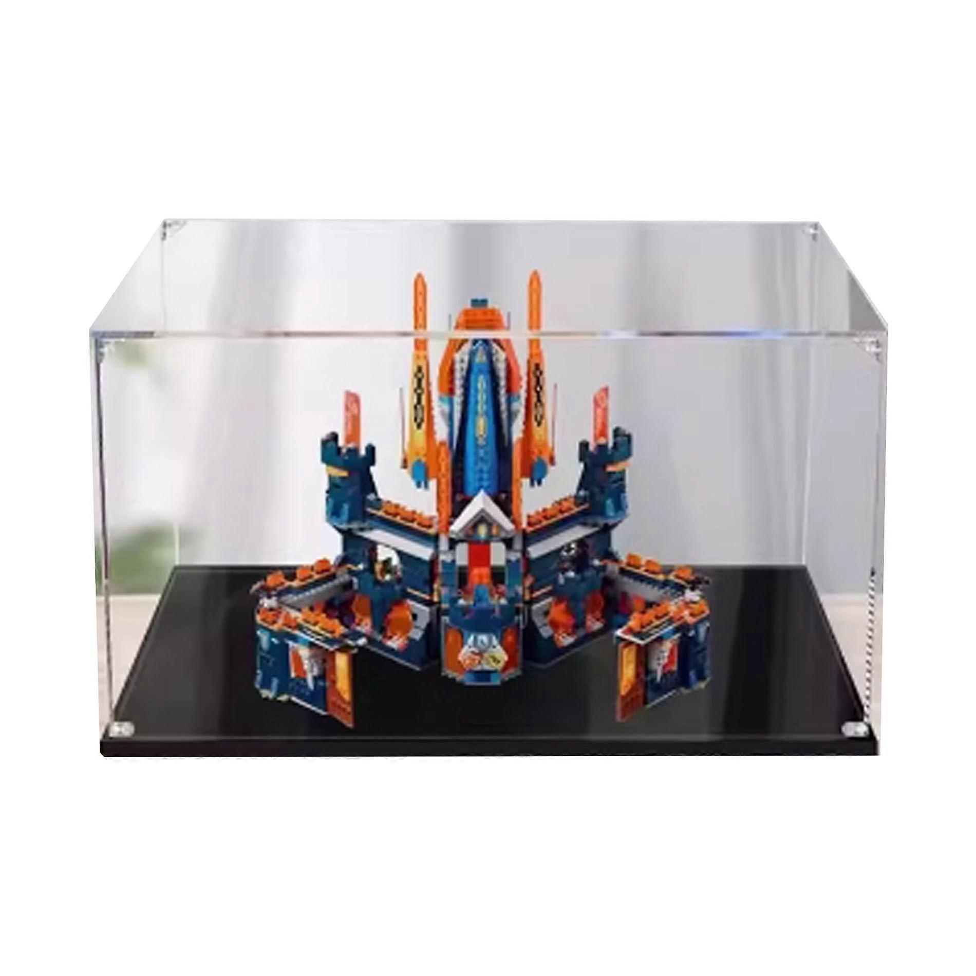 Acrylic Display Case for  70357 Castle Model, Dustproof Clear Showcase with Easy Assembly