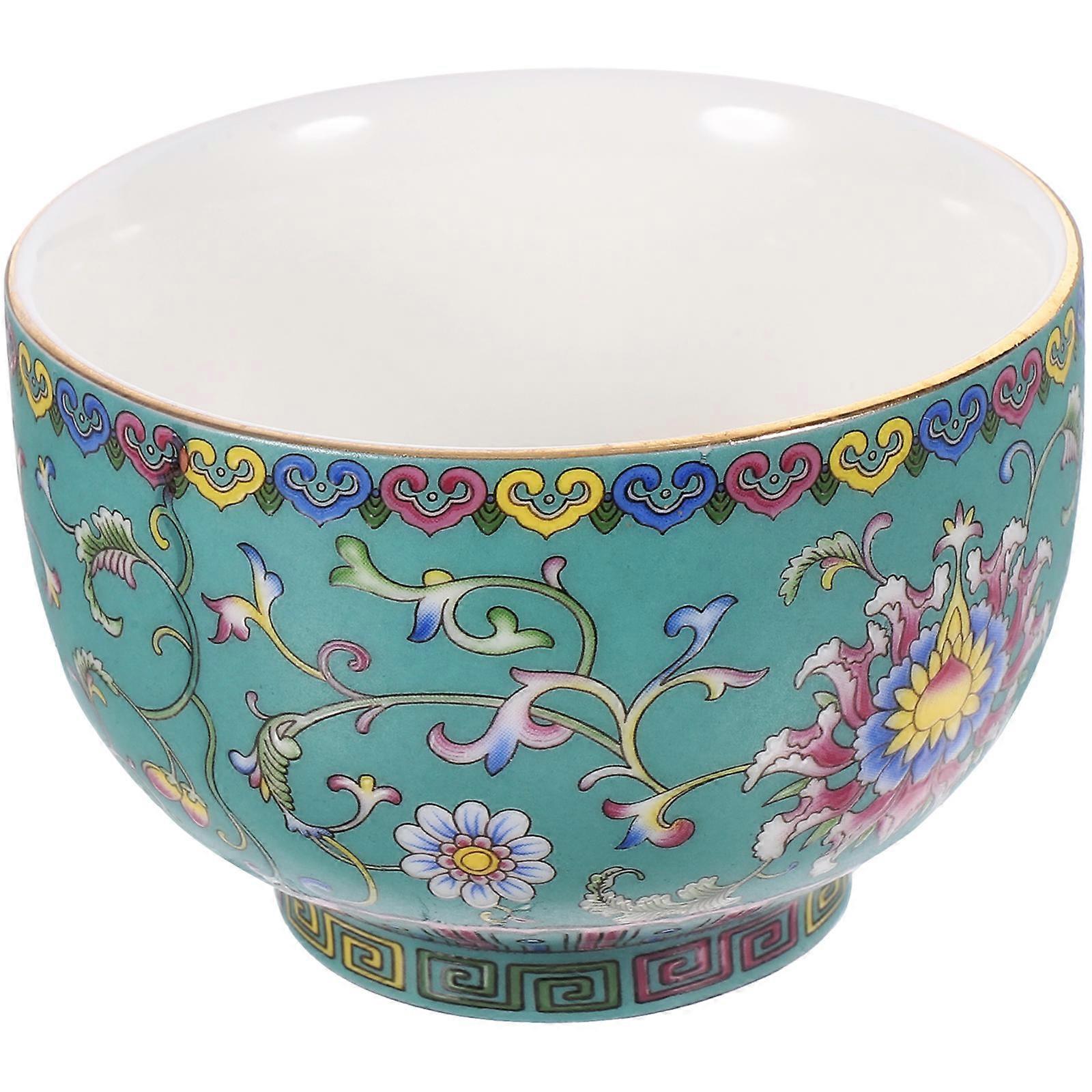 Ceramic Tea Cup with Sterling Silver for Tea 1Pcs for Home Office