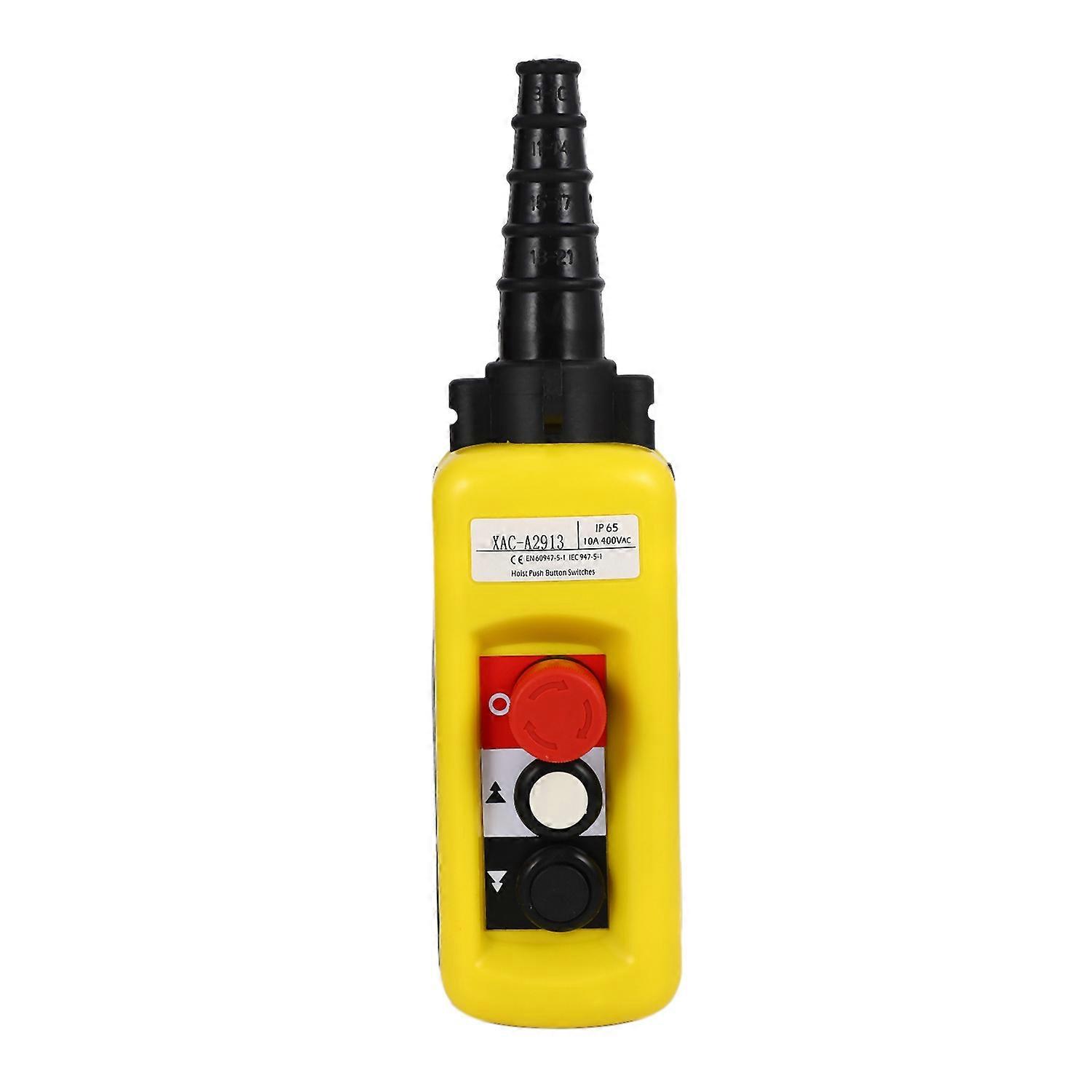 Lift Control Pendant -A2913 Waterproof Handheld Pushbutton Switch