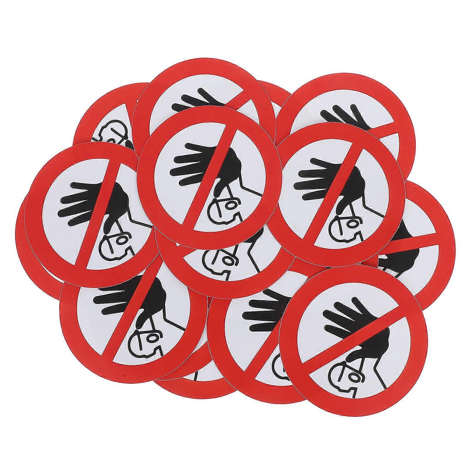 Do Not Enter Warning Label Sticker for Warning 20 Sheet Waterproof