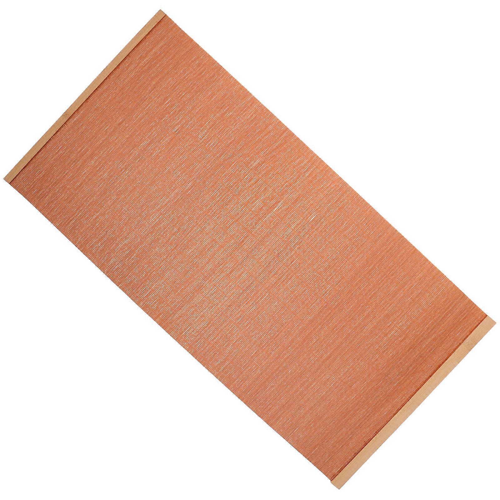 Brown Bamboo Tea Mat Decorative Tea Table Runner for Home Use Cushion