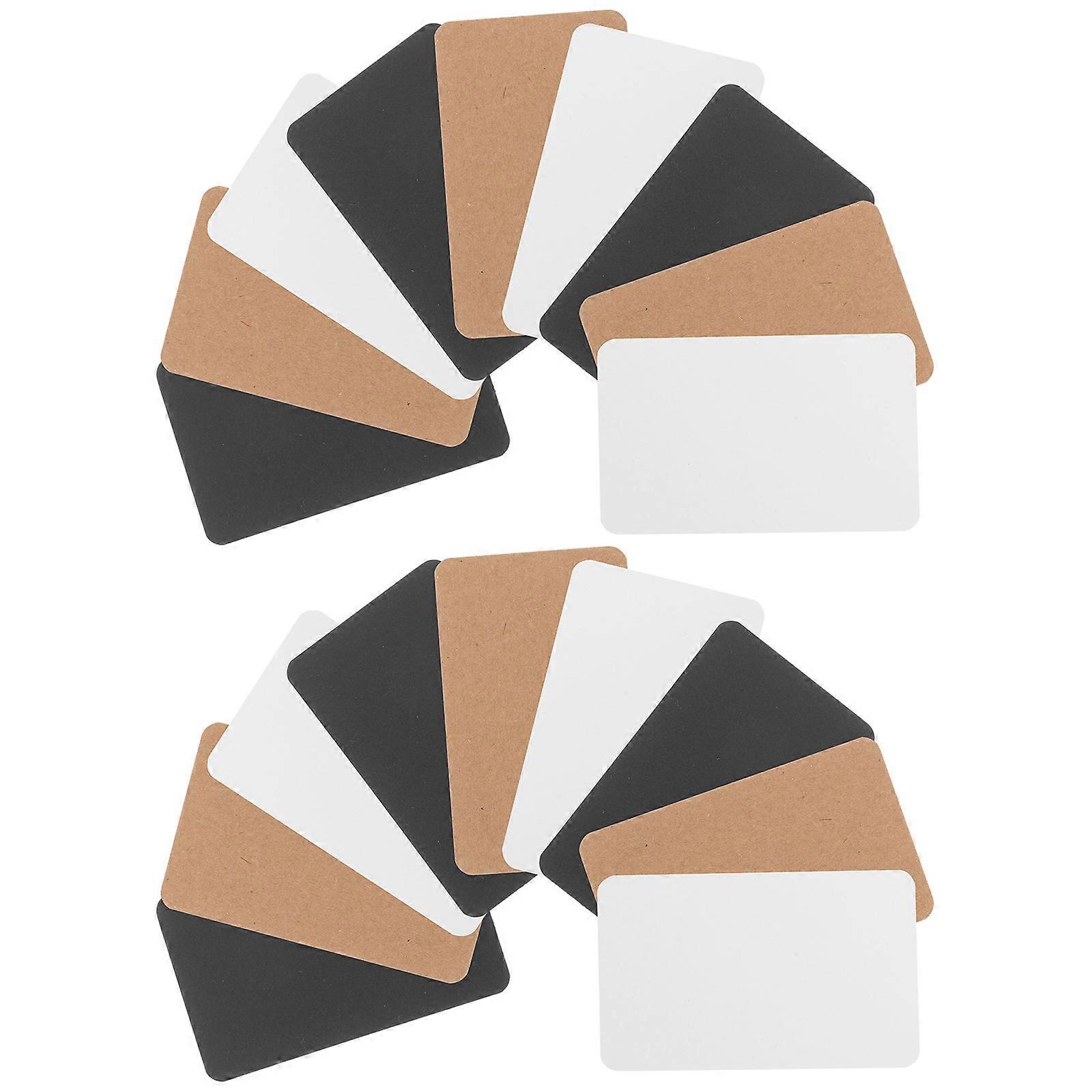 Portable Blank Cards Note Cards for Teaching Use 600Pcs Assorted Color