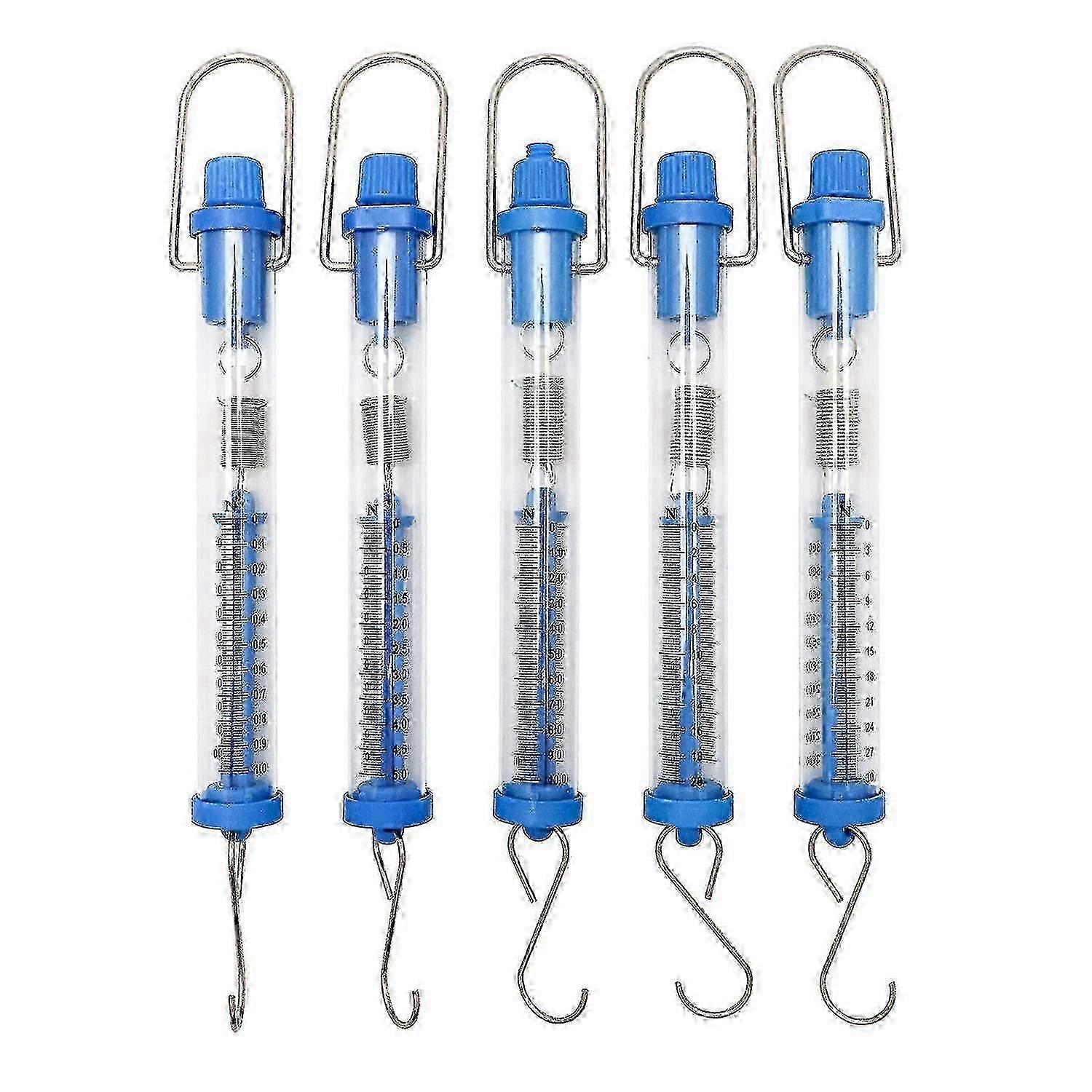 Transparent Hanging Spring Balance Scale Set