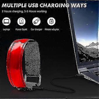 Neu 2 Pack Laufschuhe Licht Für Läufer Wiederaufladbare Led Armband