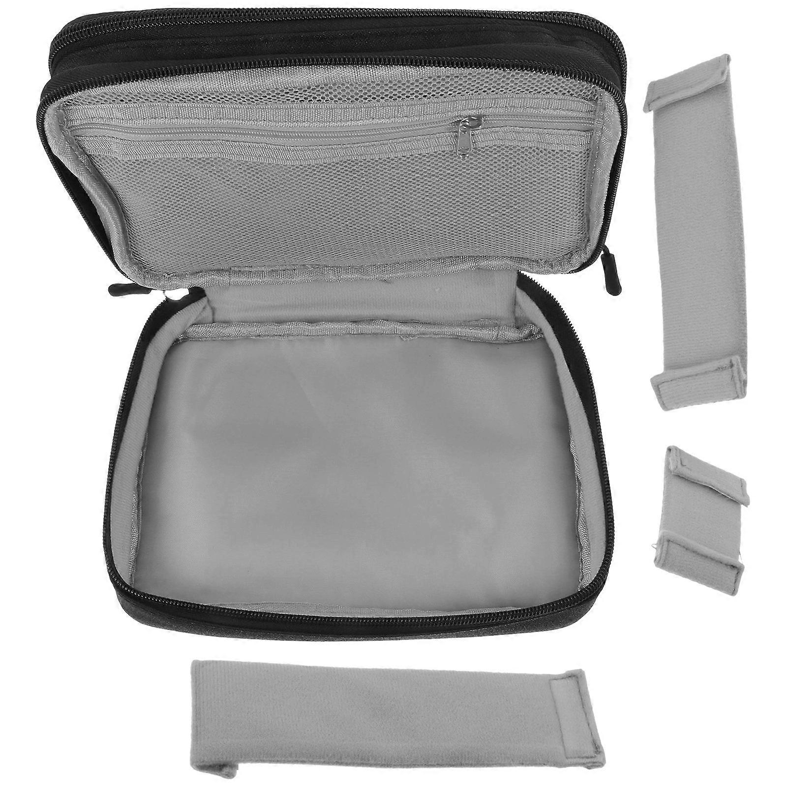 Electronic Organizer Double Layer Cable Storage Bag for Storage Use