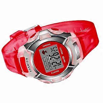 Kids Sports Watch Children Electronic Watch with Waterproof Function Red