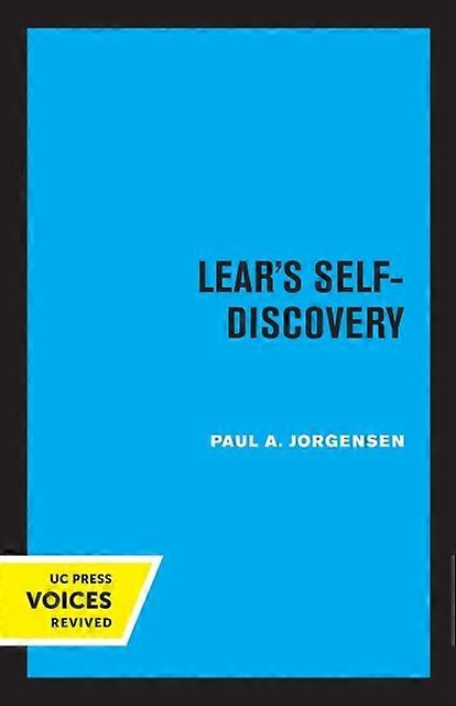 Lear's Self-discovery - Paul A. Jorgensen