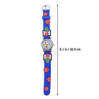 Montre enfant étanche avec motif basketball 3D
