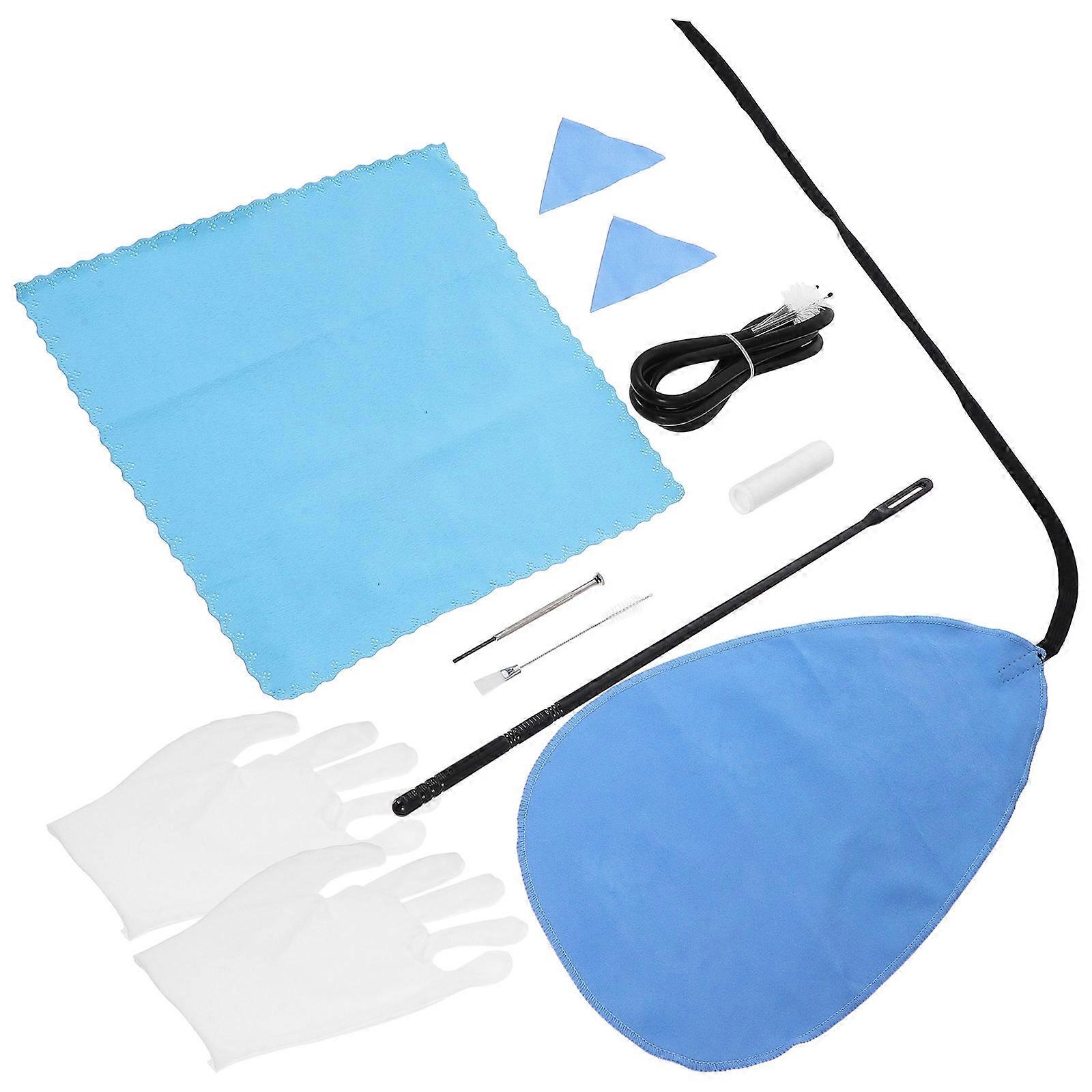 9Pcs Flute Cleaning Kit with Assorted Color Flute Maintenance Tools