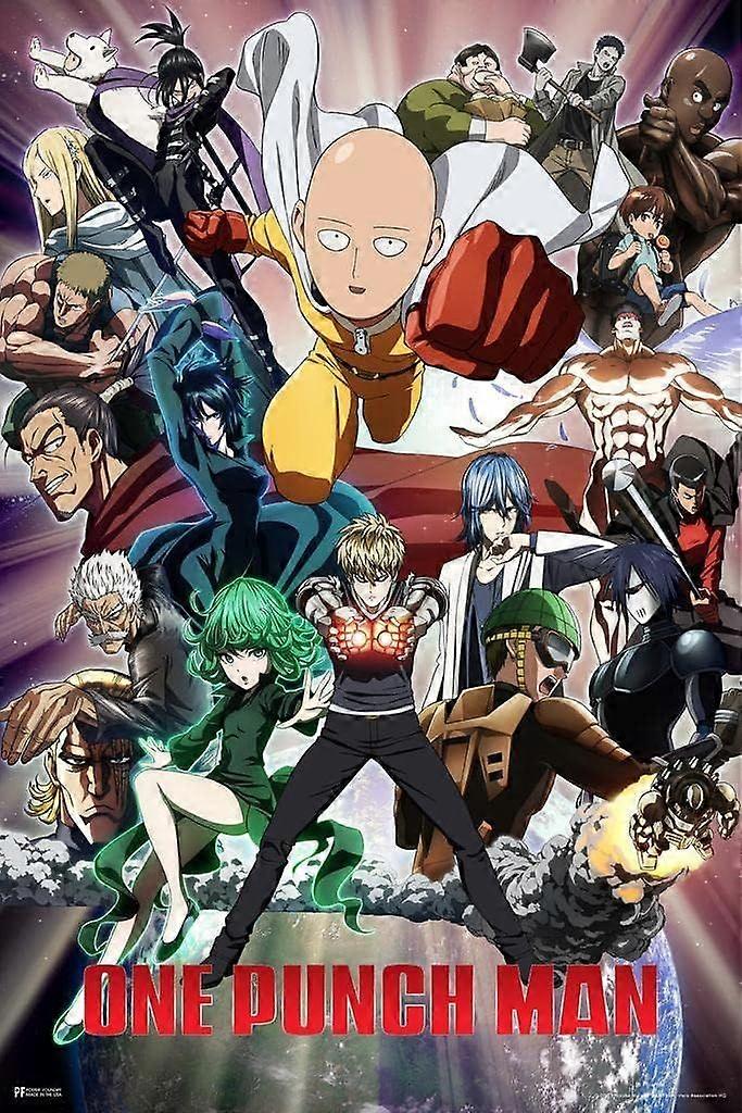 Quebra-cabeças de madeira do One Punch Man