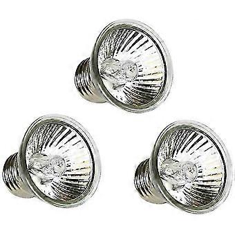3 Pcs 50w Full-spectrum Solar Tanning Heating Bulb