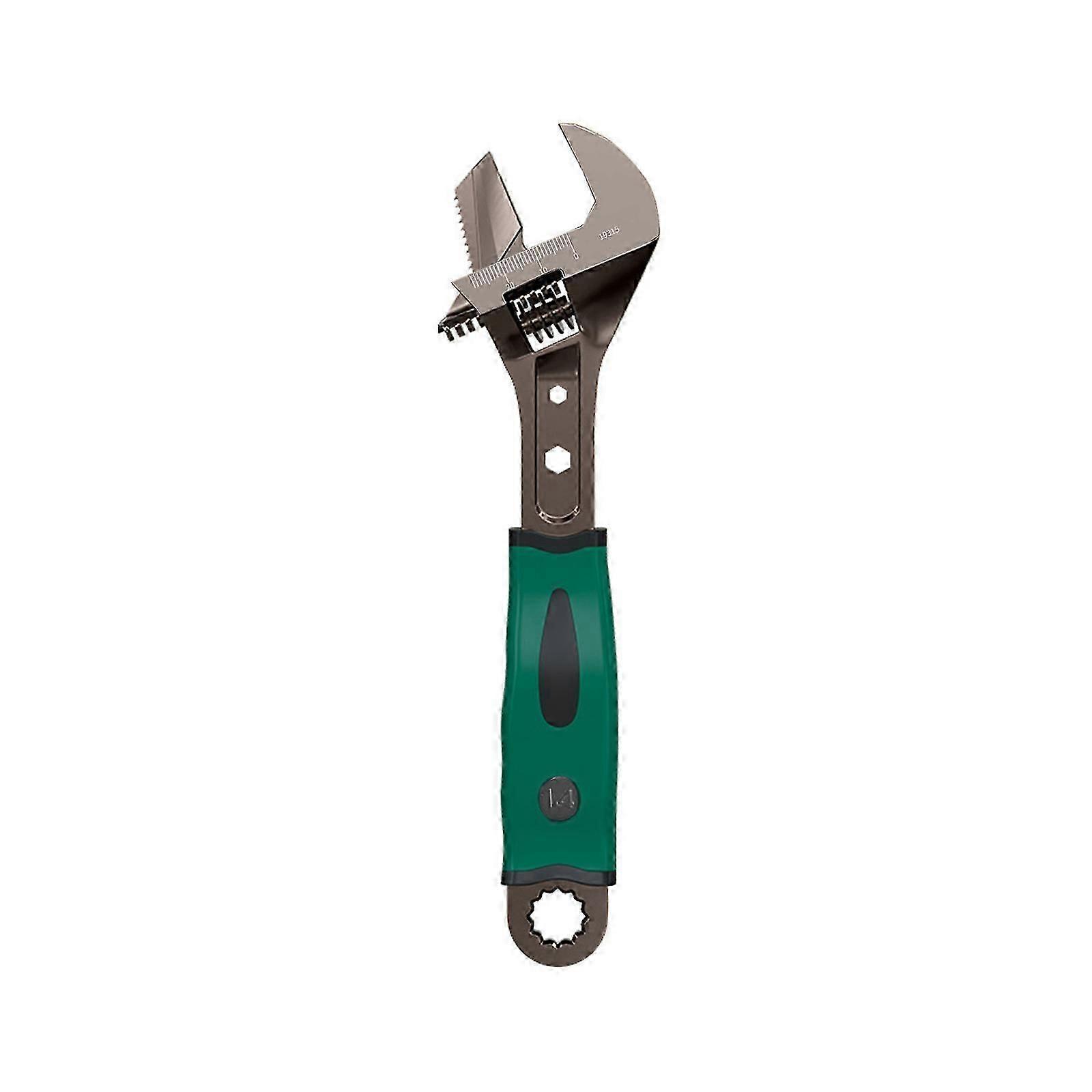 8/10/12/15inch  Universal Adjustable Wrench Multi-function Long Handle Large Open Monkey Spanner Tool