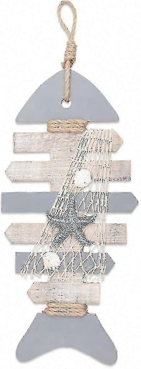 Mediterranean Style Fishbone Decorative Pendant Backdrop