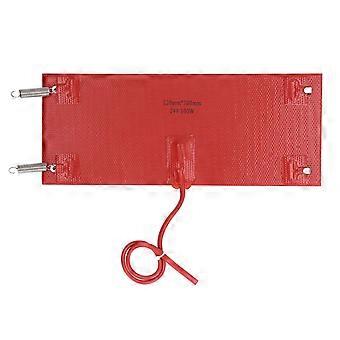 Silicone Heating Pad Waterproof Heater Mat Warmer 300x120mm 100W for Vehicle Car DC24V