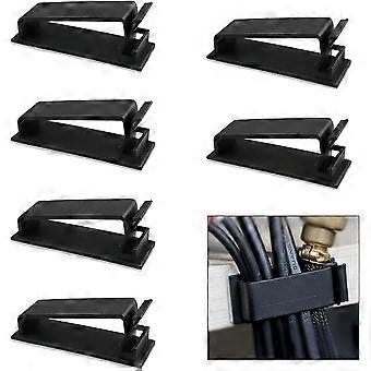 Kabelclips, 100er Pack unter dem Schreibtisch Kabelmanagement-Clips, Cord Organizer selbstklebende Kabelclips-Halter, Draht-Organizer-Clips für Tablet PC Laptop Computing