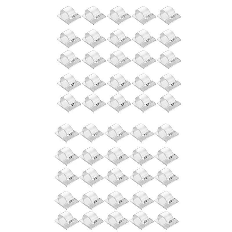 Hooks compatible with Outdoor String Lights Clips 50 Pack Clear Light Hook Waterproof Adhesive Backing Lamp