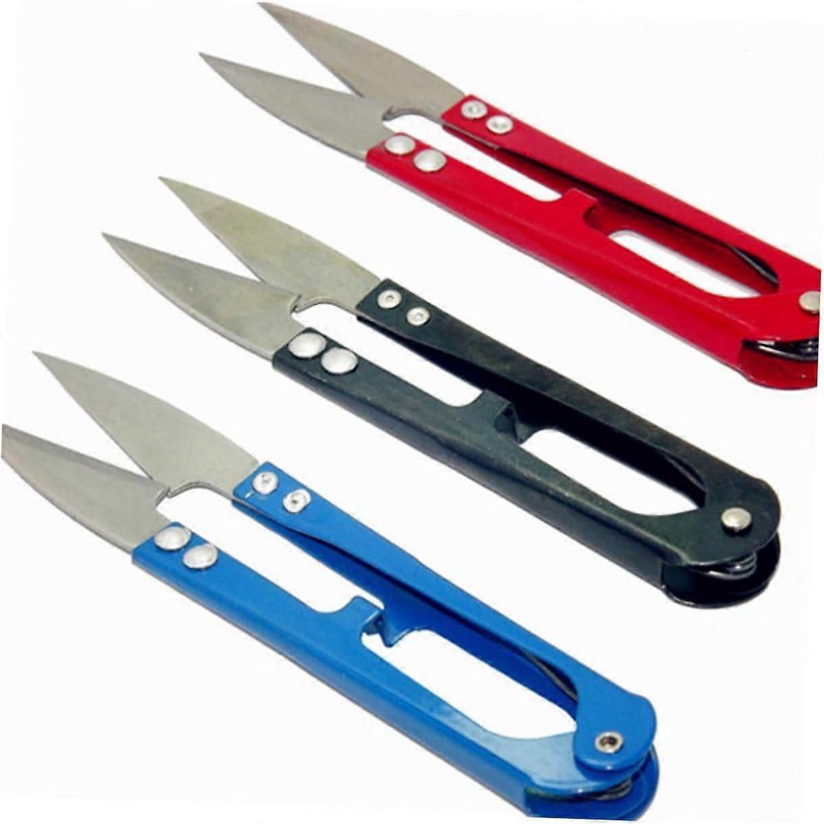 Thread Clip Tailor Yarn Spring Scissors for Sewing Fabric Shears Random