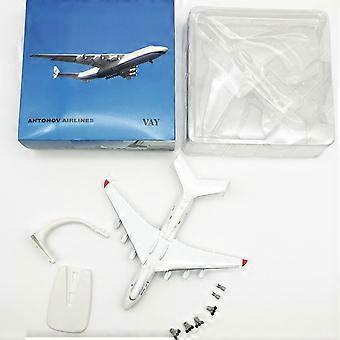 20CM Diecast Metal Alloy Antonov An-225 "Mriya" Airplane Model 1/400 Scale Replica Model Toy For Collection