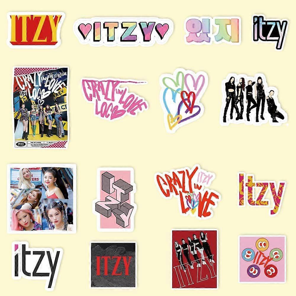 ITZY オンラインくじ ステッカー 4セット ITZY オンラインくじ