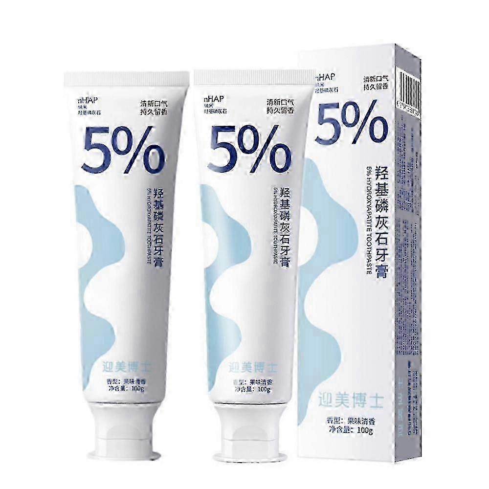 2X Nano Hydroxyapatit Tandkräm