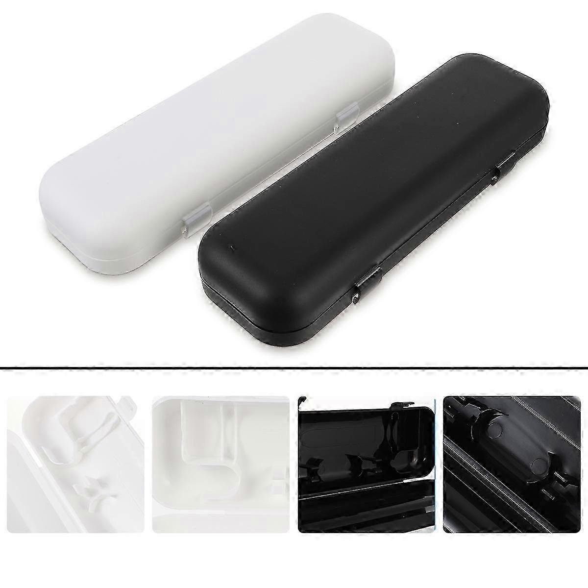 Electric Toothbrush Storage Case | Portable Plastic Holder | 2Pcs