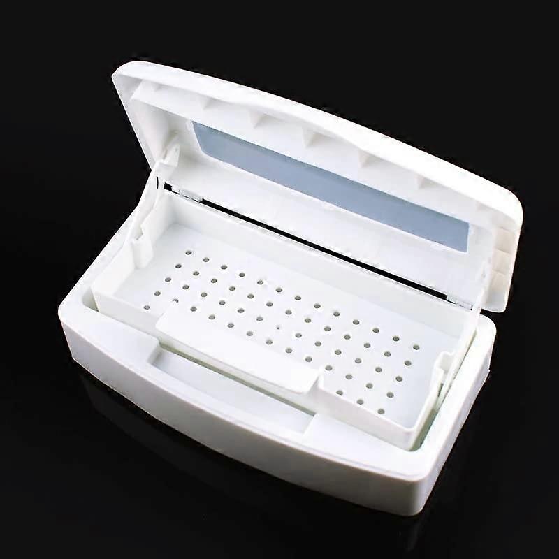 Nail Tool Cleaner Soaking Box for Efficient Soaking Solution and Easy Salon Use