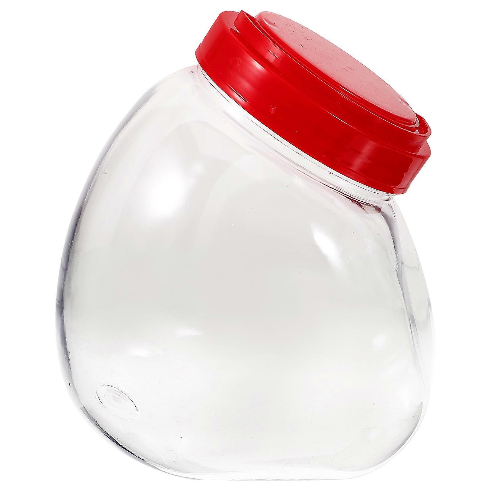 Transparent Candy Jars with Lids Candy Buffet Containers Clear Plastic Jars 1500ML