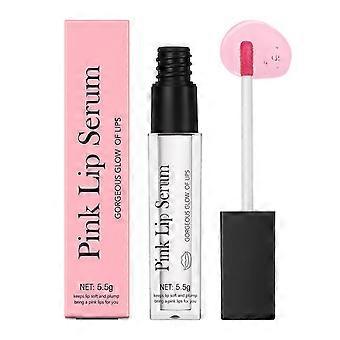 Pink Lip Plumper syväkosteutukseen ja sileisiin huuliin - pitkäkestoinen kosteuttava balsami, kompakti koko