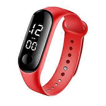 1 Pc Moda Digitale Led Orologio Sportivo Unisex Cinturino in Silicone Orologi da Polso Uomini Donne Moda Semplice