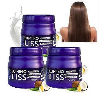 Keratin Straightening Hair Cream, Keratin Moisturizing Hair Mask, Nourishes and Strengthen Hair, Soften and Smooth Shine, Repair Dry and Damaged Hair