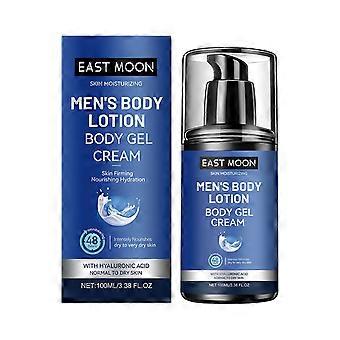 Bodylotion voor mannen, hydraterende, voedende, verfrissende huidverzorging, vochtinbrengende, tedere en anti-uitdrogende geurcrème