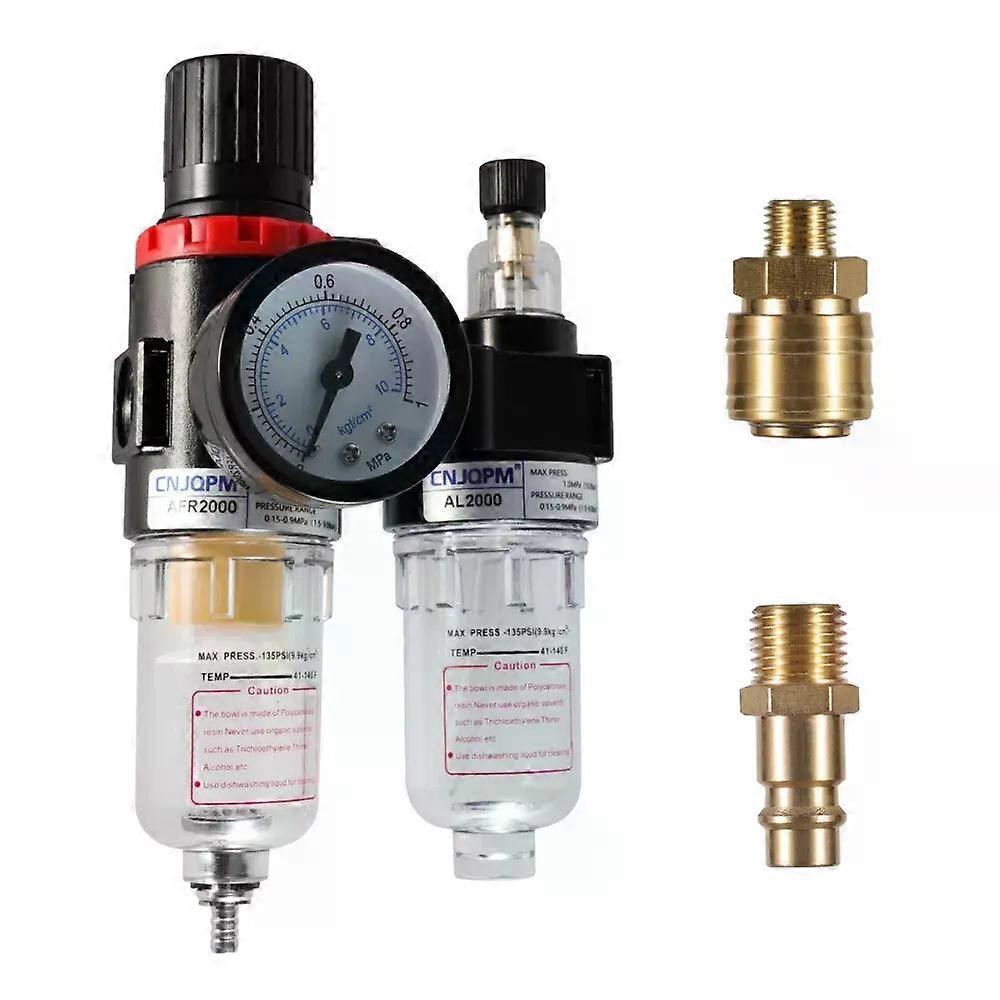 Compressed air maintenance unit pressure reducer water separator oiler filter compressor