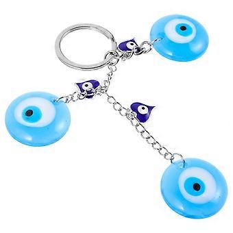 Evil Eye Keychain Bag Keyring Decorative Key Holder Supply