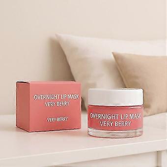 Lippen-Schlafmaske – Feuchtigkeitspflege für trockene Lippen – Pflegebalsam für die Nacht, reparierender Glanz für Tag und Nacht, intensive Feuchtigkeitsversorgung und Glättung