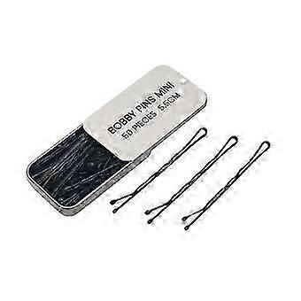 Amz Metal Hair Bun Clip Hair Fixing Comfortable To Wear Black Simple Versatile Hair Accessory Barrette
