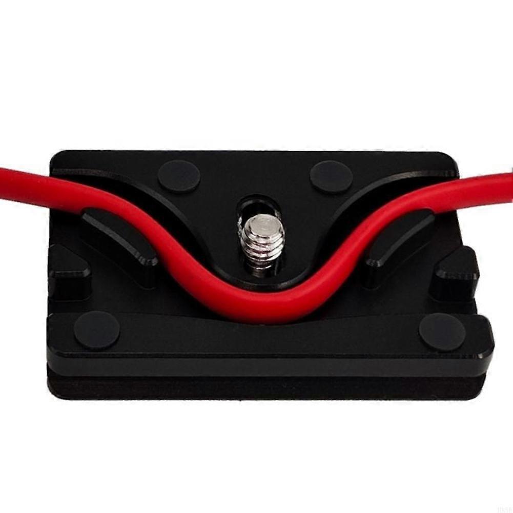 Camera Cable Clamp Camera Arca Tether Cable Clamp Block Plate Quick Release Plate for 3.5mm-7mm Diameter Camera Wire