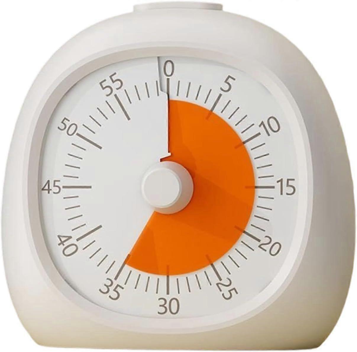 Sturdy Electronic Kitchen Timer with Clear LCD Screen for Baking and Meal Preparation Multipurpose ClockWhite