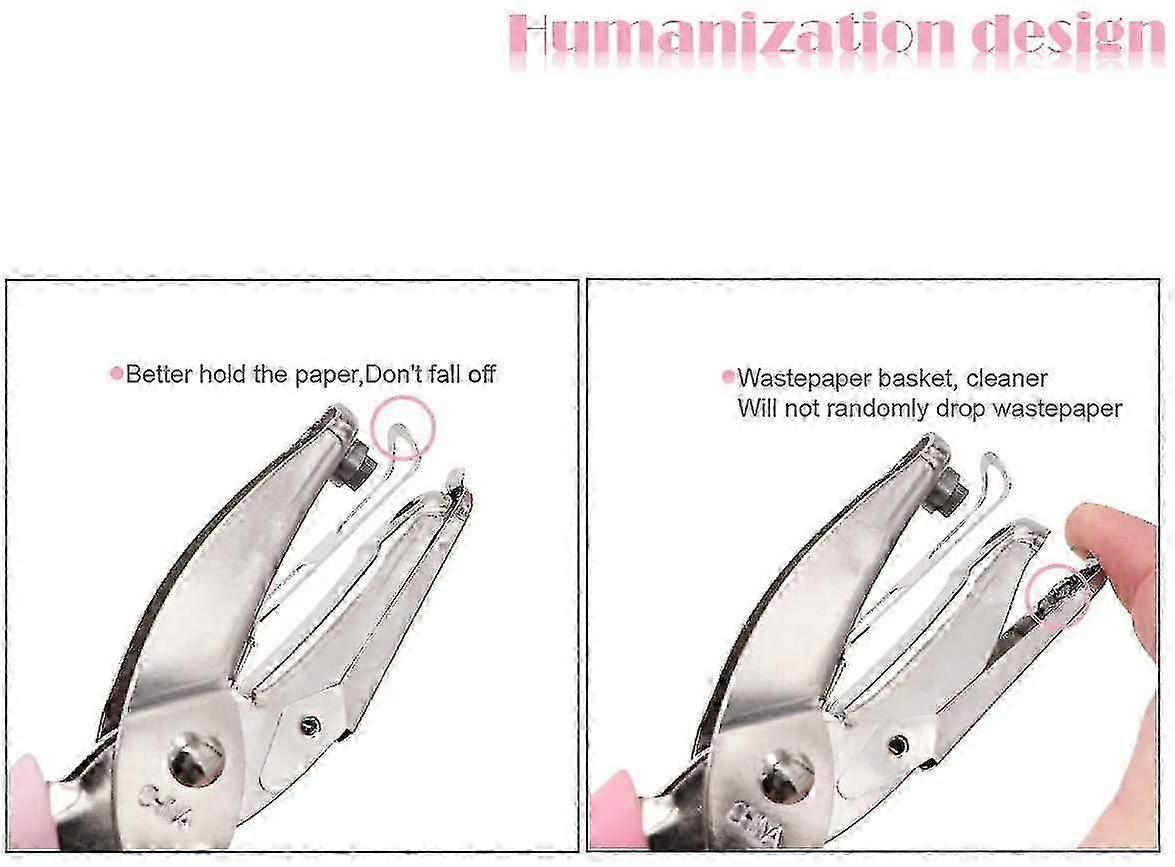 Small Mini Tiny Shaped Circle Metal Single Handheld Hole Paper Punch