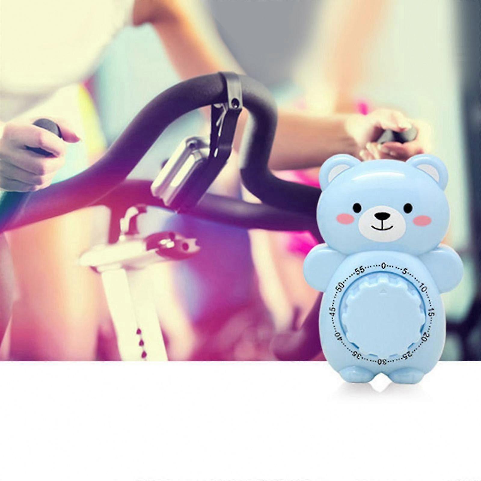 Plastic Baking Timer, Bear Shaped Cooking Alarm, Kitchen Accessories - 4 Colors