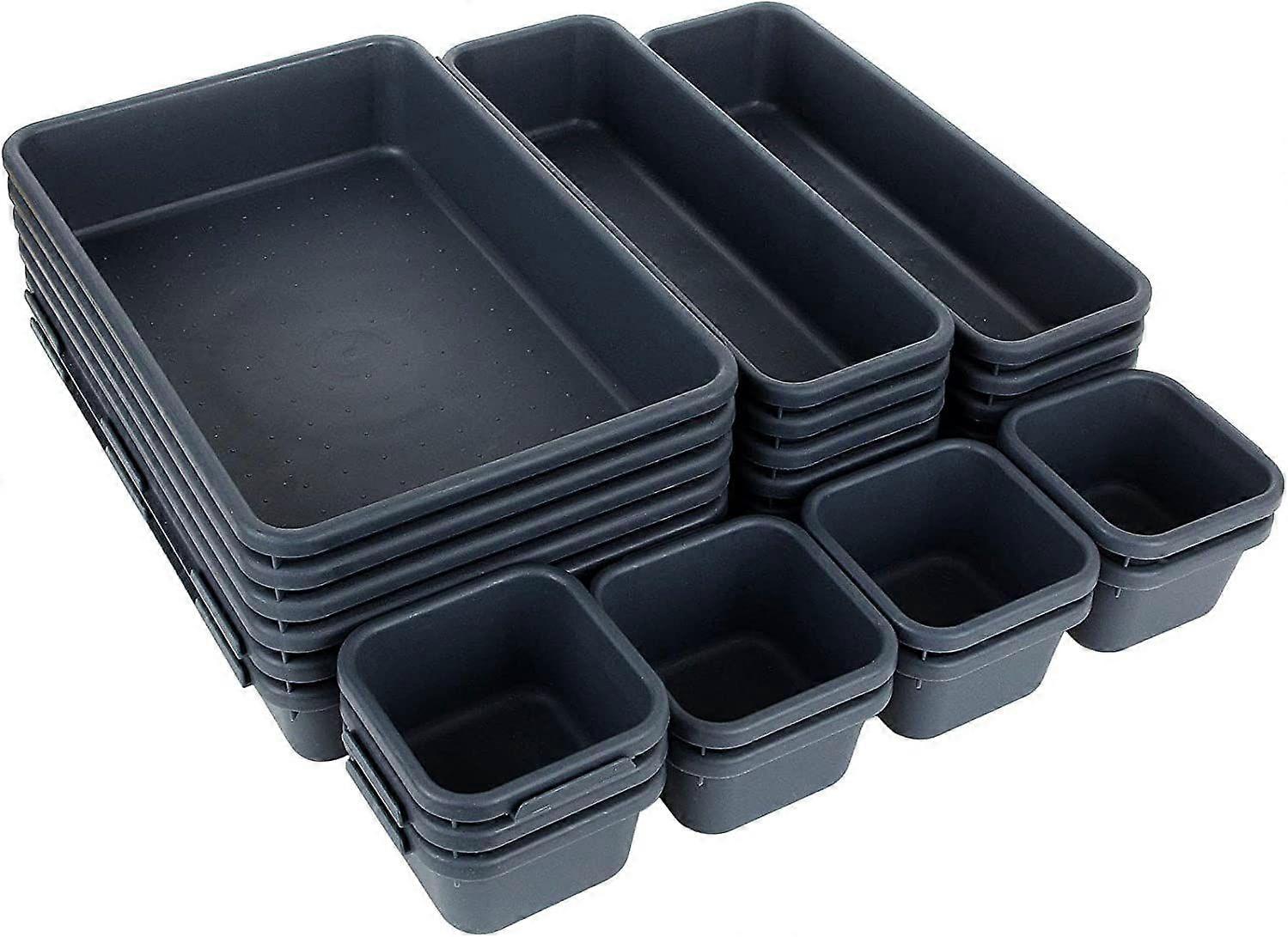 Interlocking Drawer Organizer Custom Layout Kitchen Bathroom Office