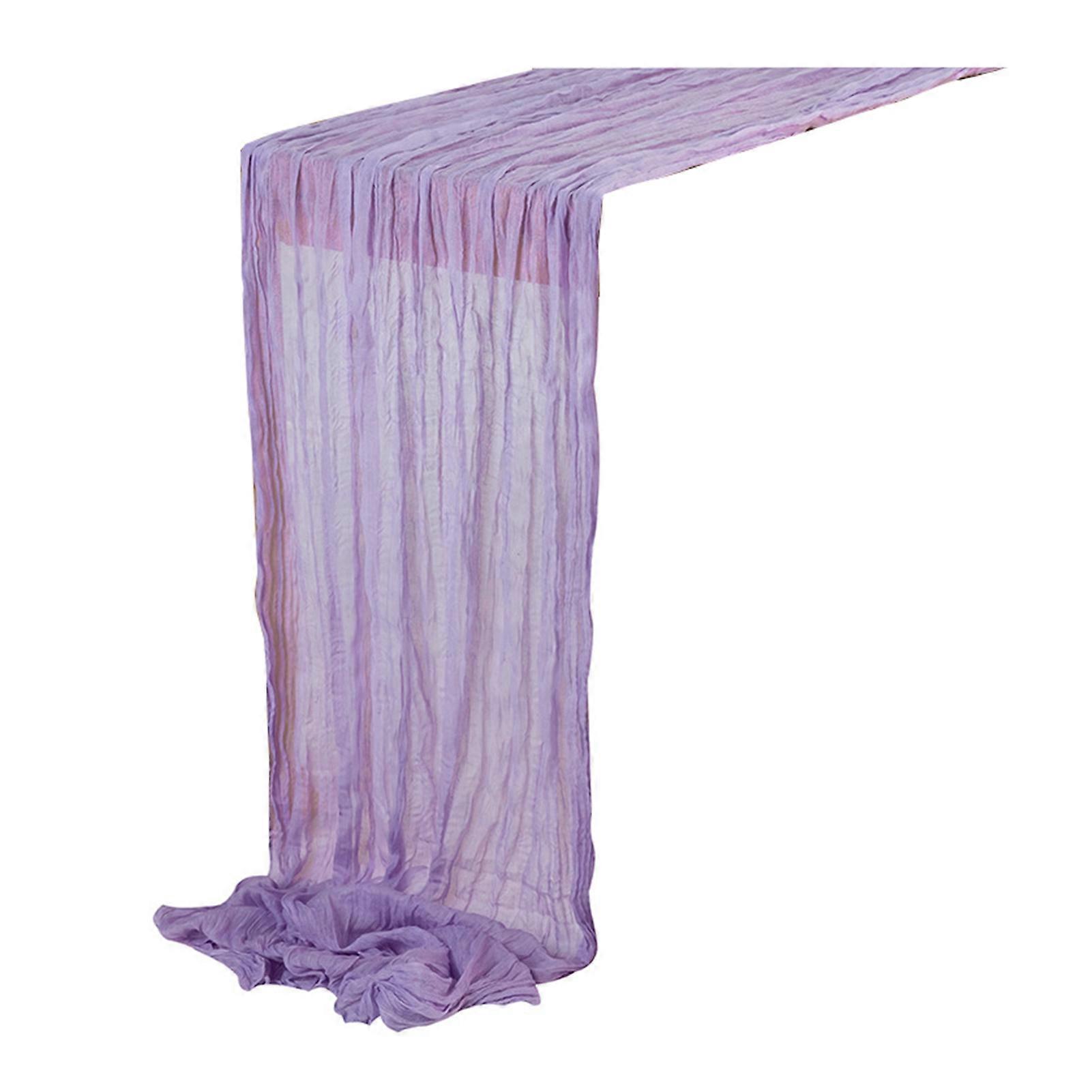 Space Saving Soft Washable Table Runner for Dining Table and Party Decoration