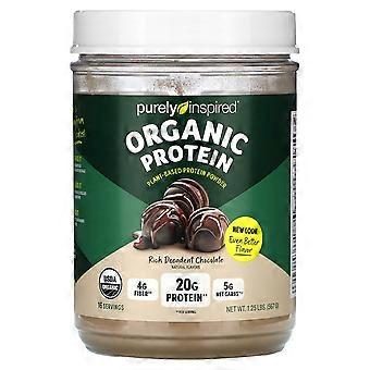 Purely Inspired, Bio-Pflanzenproteinpulver, reichhaltiger Schokoladengeschmack, 567 g (1,25 lbs)