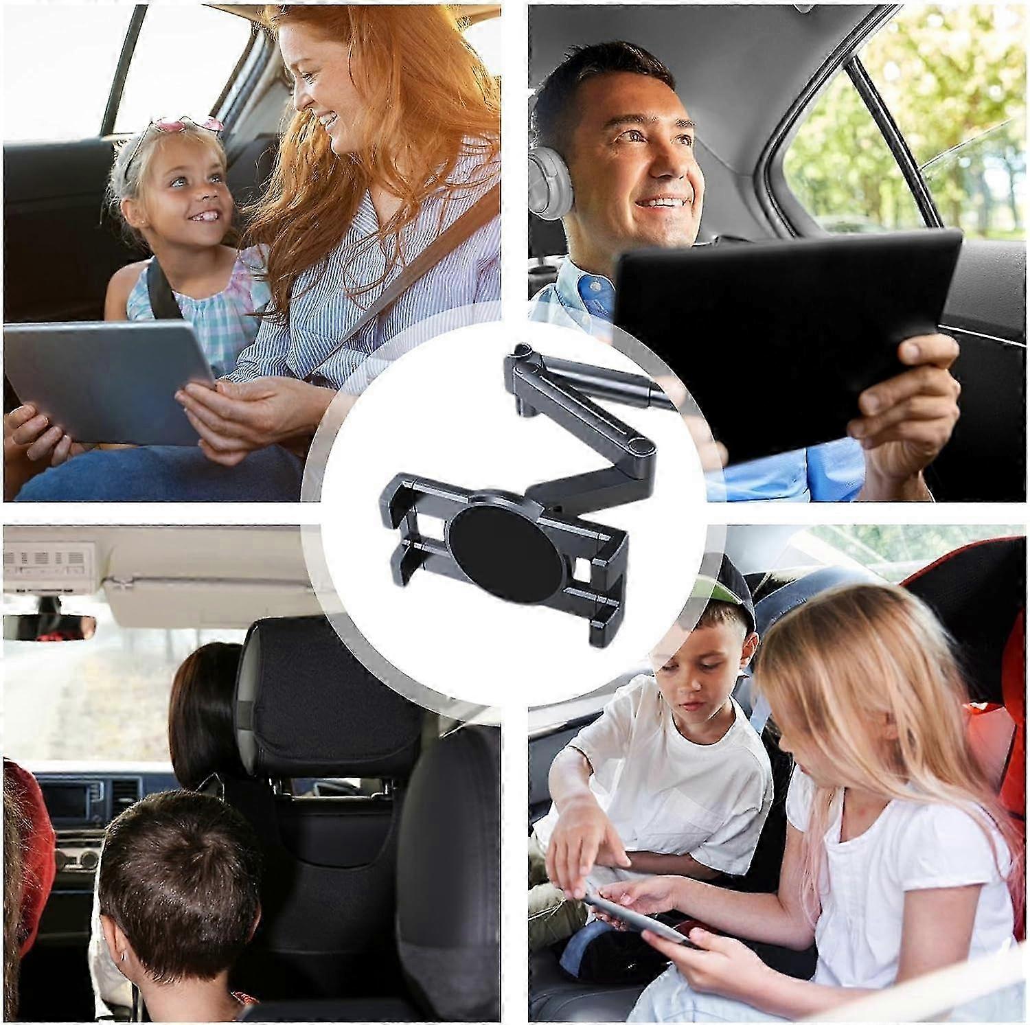 360° Rotating Car Headrest Tablet Mount