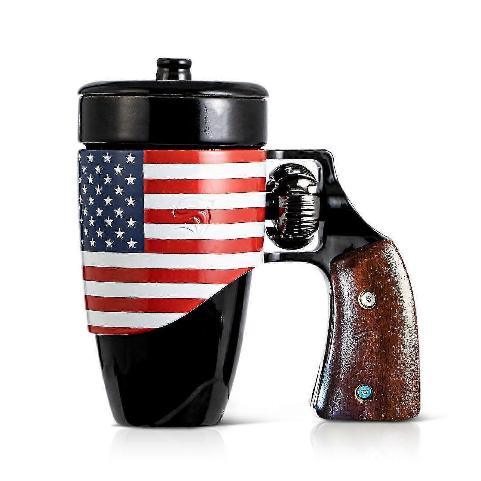 16 Oz Revolver Ceramic Mug Rotatable