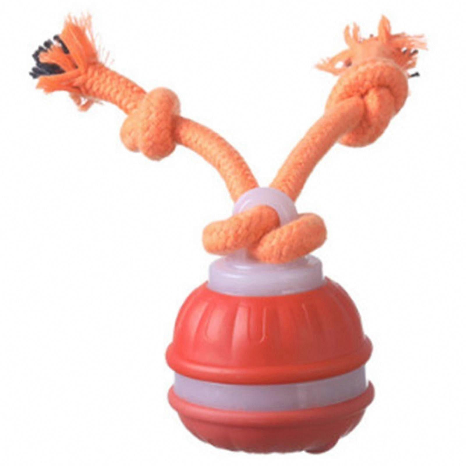 Smart Squeaky Rolling Dog Ball Toy