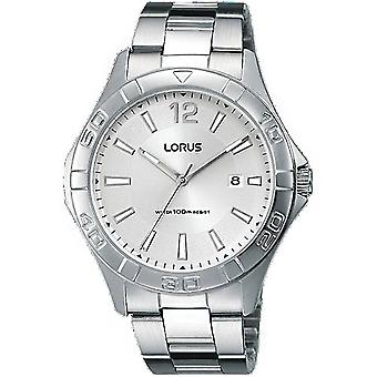 Lorus Couple Quartz Analog Woman Watch with RH901FX9 Stainless Steel Bracelet